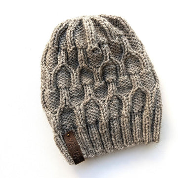 Bulky Yarn Cable  Hat