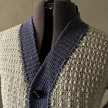 Long Loop Stripe Cardigan