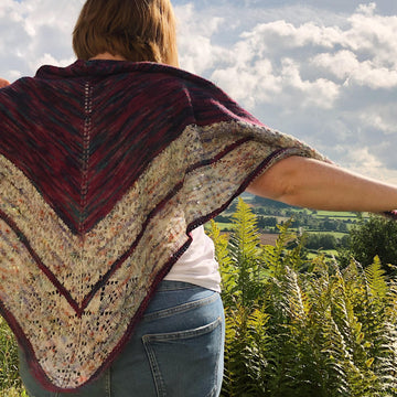 Land Mermaid shawl