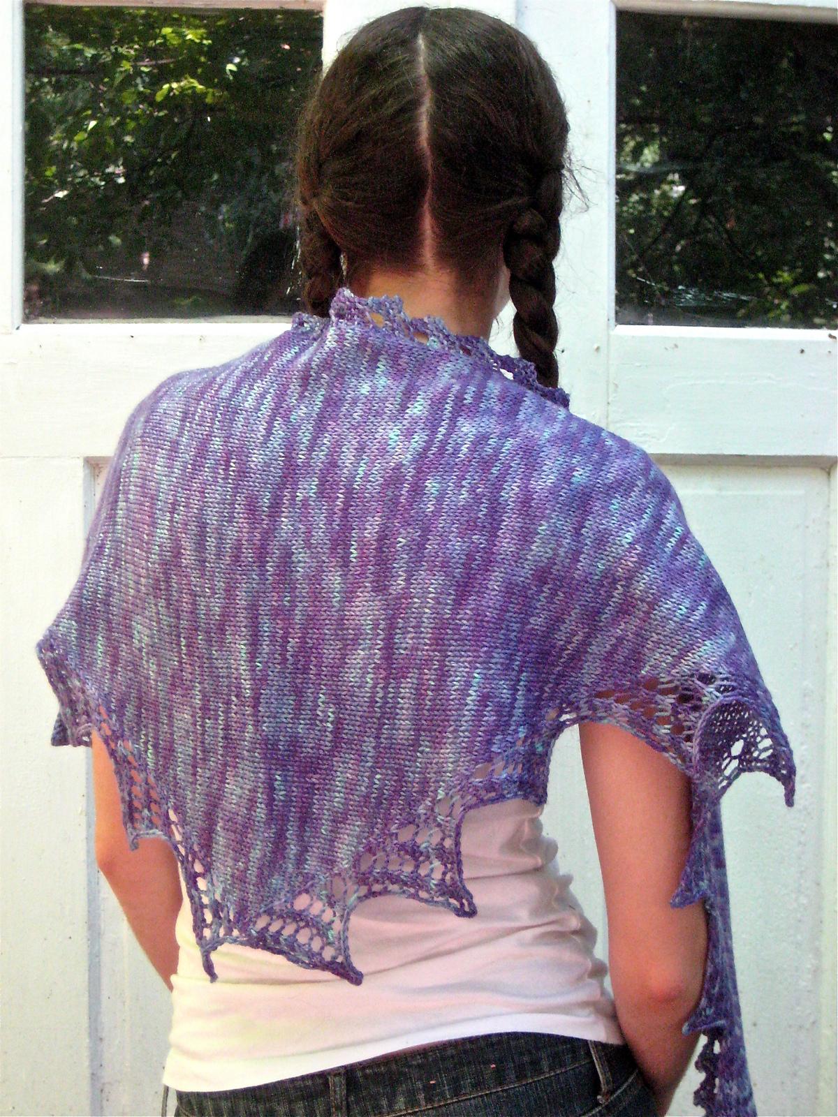 Sugared Berries Shawlette
