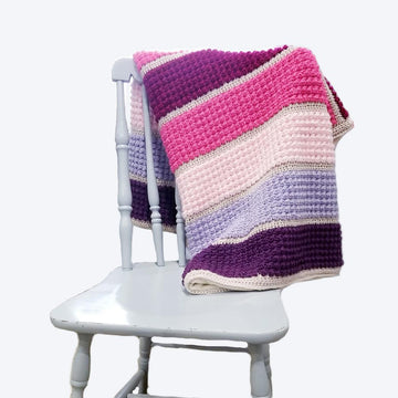 Lila Baby Blanket