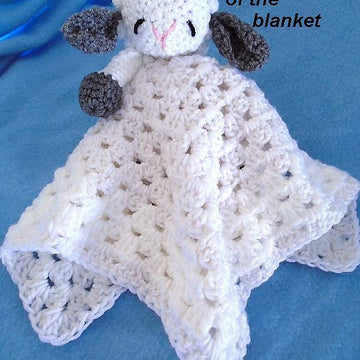 763 LITTLE LAMB BABY SNUGGLE BLANKET