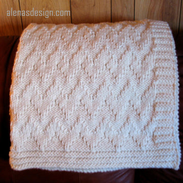 Chevron Afghan