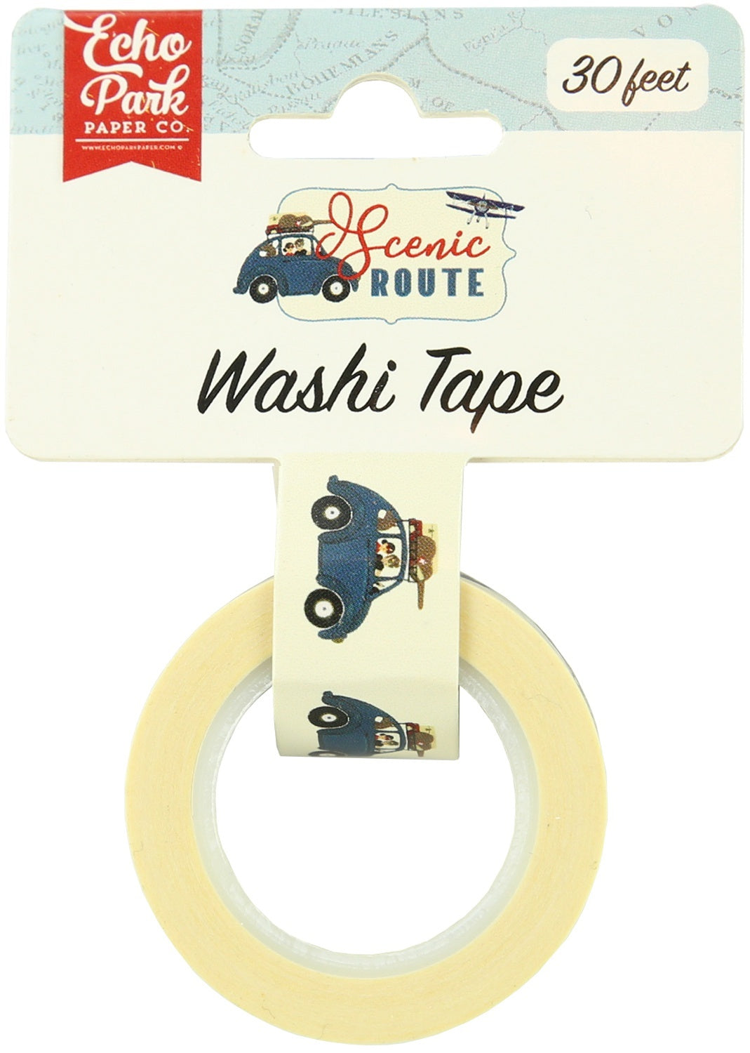 Echo Park Paper Echo Park Scenic Route Washi Tape 30' - Road Trip