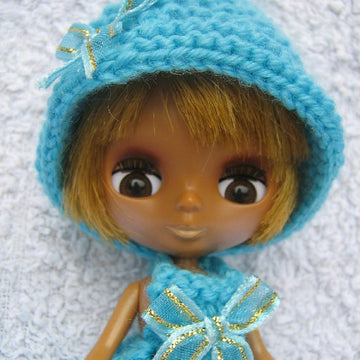 5" Petite Blyth Hand Knit Dress and Hat