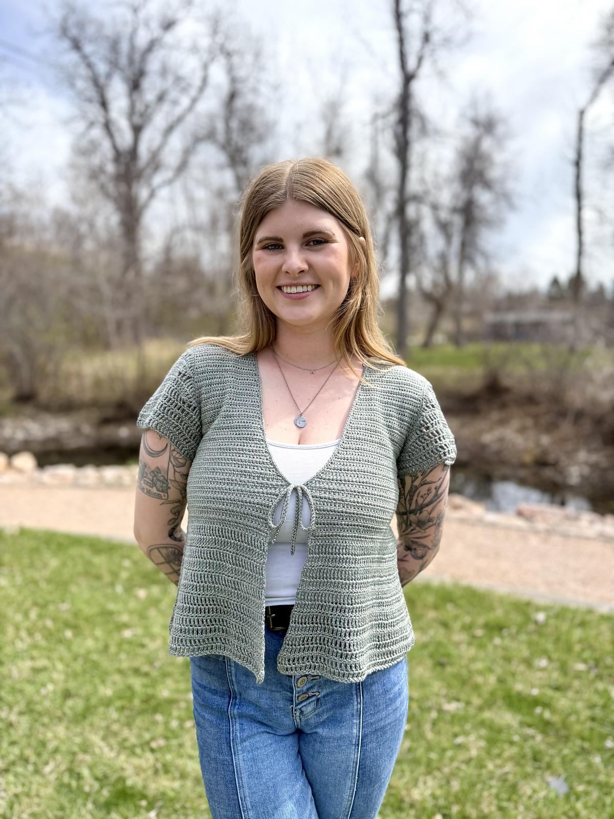Fern Peplum Tee