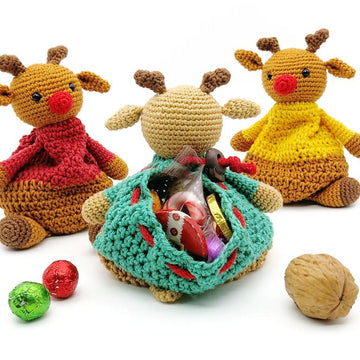 Drawstring Bag - Rudolph