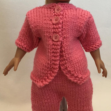 Cozy Winter Pajamas for 18-Inch Dolls, Fits Dolls Like American Girl Doll