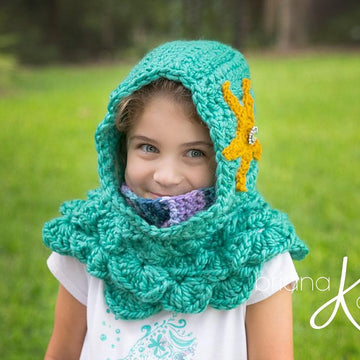 Mermaid Hooded Cowl