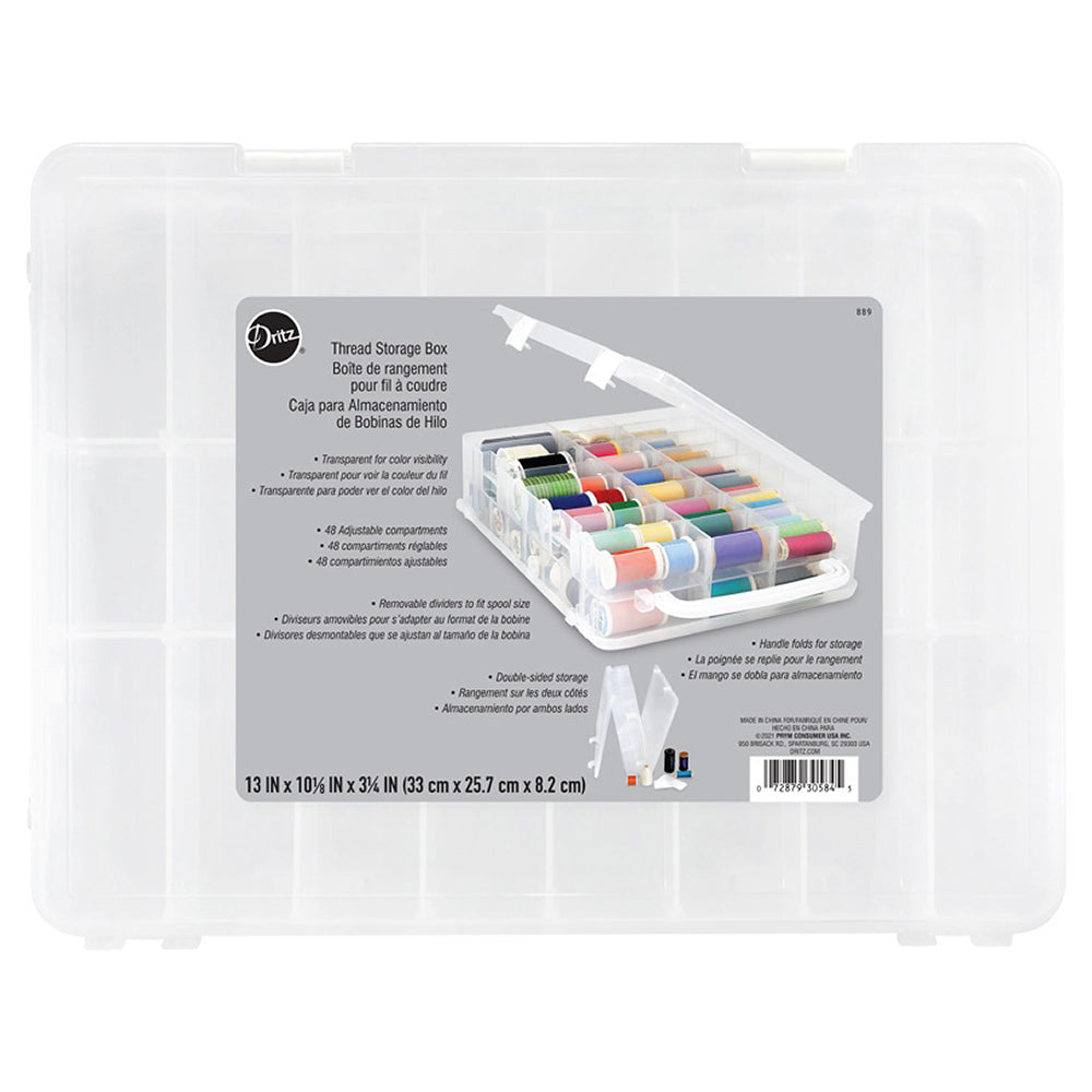 Dritz S&Q Thread Storage Box