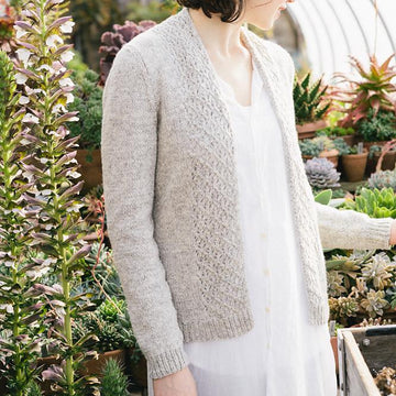 Silver Leaf Cardi