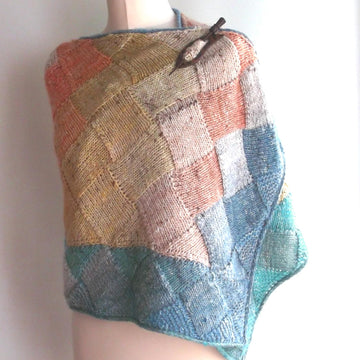 Noro entrelac wrap