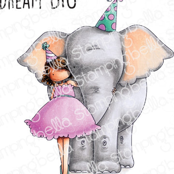 Stamping Bella Cling Stamps - Tiny Townie W/An Elephant