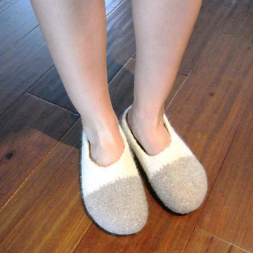Warmest Wool Felted Slippers