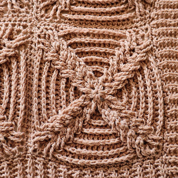 Dutch Braid Motif Afghan