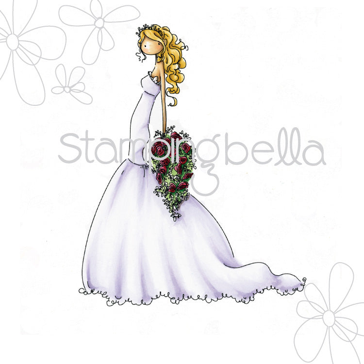 Stamping Bella Cling Stamps - Brigitte The Bride