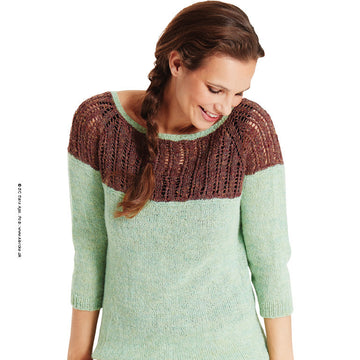 Laett Jumper in BC Garn Baby Alpaca & Tussah Tweed - 2393BC - Downloadable PDF