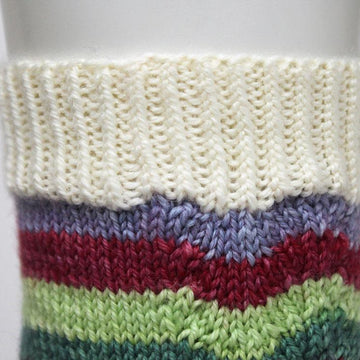 Ripple Socks - Cuff Down