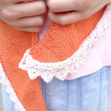 Creamsicle Shawl