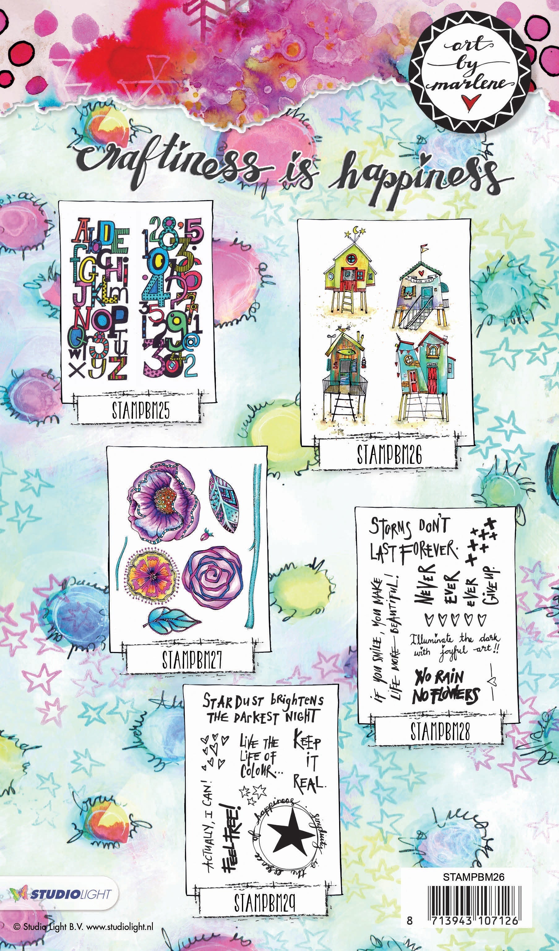 Studio Light Art By Marlene 2.0 Stamps - 554048