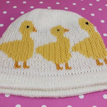 Baby Chick Ski Beanie Hat CIRCULAR