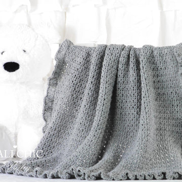 Eleanor Crochet Baby Blanket Pattern #154