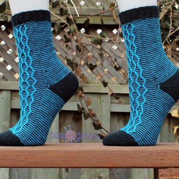 Wibbly Wobbly Timey Wimey Socks