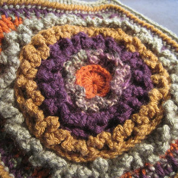 Loopy Dishcloth or Afghan Square