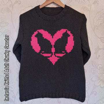 Intarsia - Heart of Cats - Chart Only
