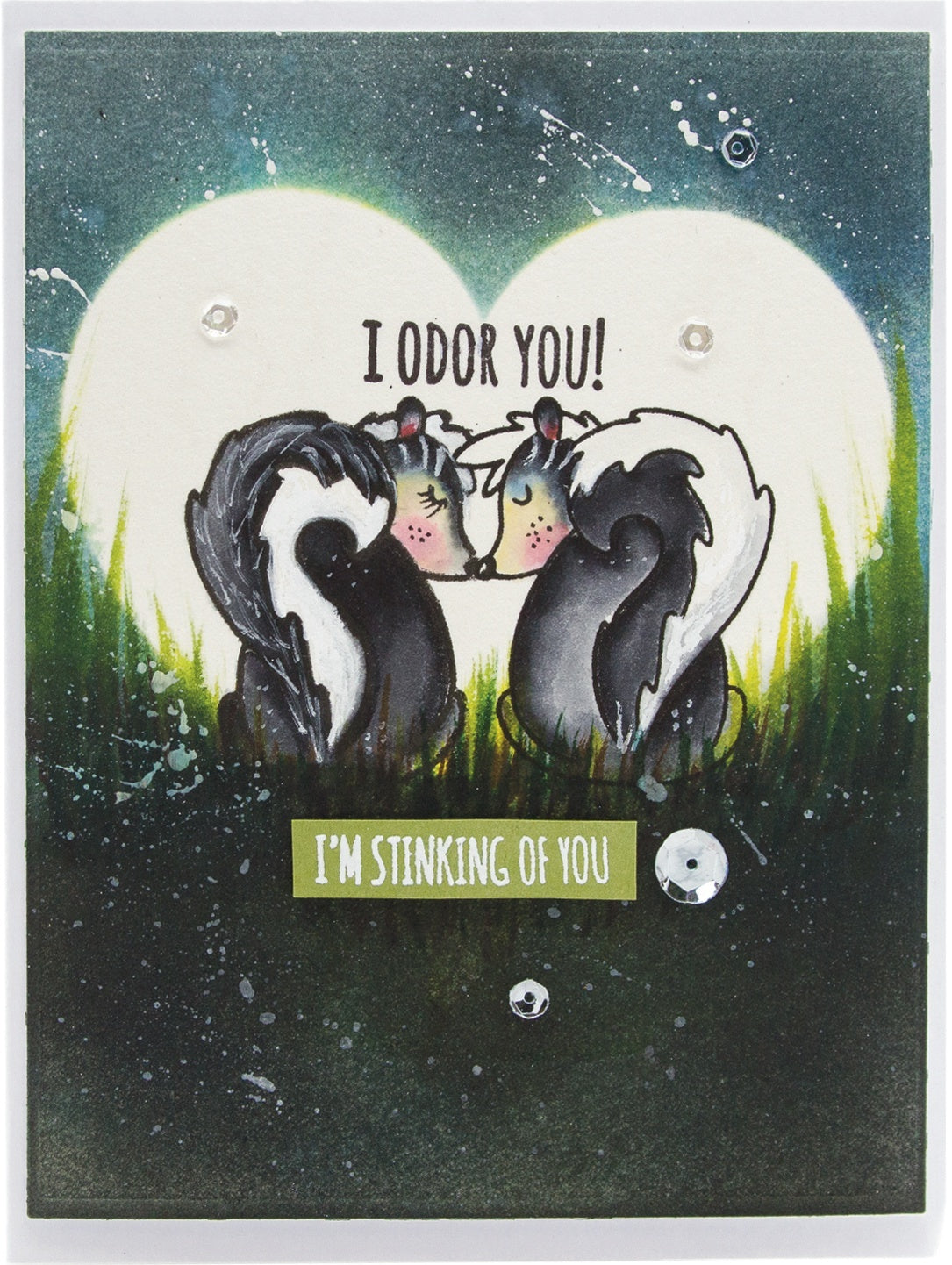 Tonic Studios Clear Stamps - Scent Wiff Love