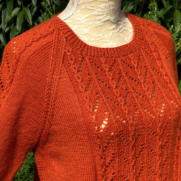 Light & Lacy Raglan Sweater