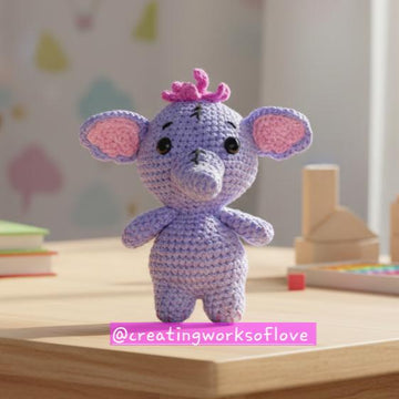 Mini Elephant Amigurumi