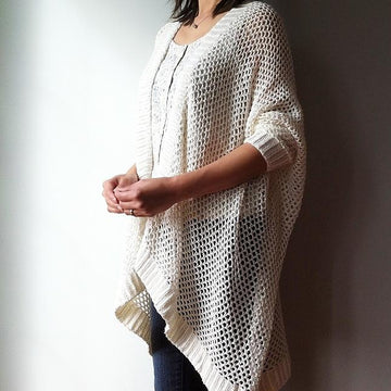 Angela - easy trendy cardigan (crochet)