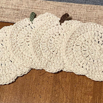 Pumpkin Coasters