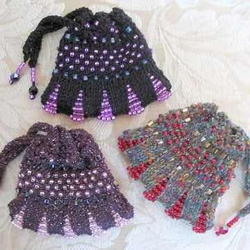 Beaded Drawstring Purse
