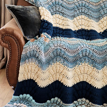Coastal Vibes Afghan