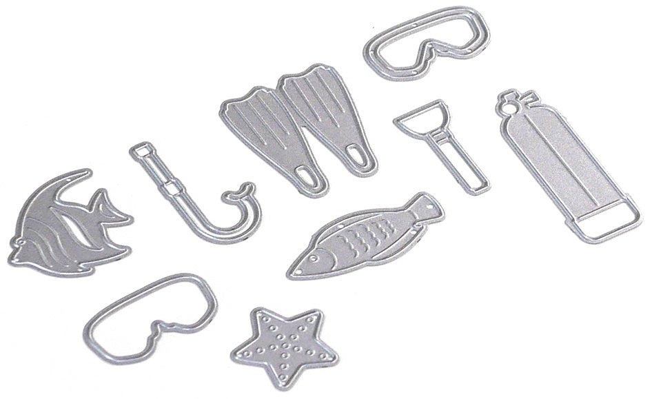 Elizabeth Craft Designs Elizabeth Craft Metal Die - Diving Accessories