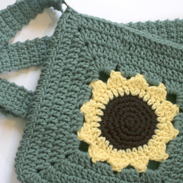 Cross Body Sunflower Purse