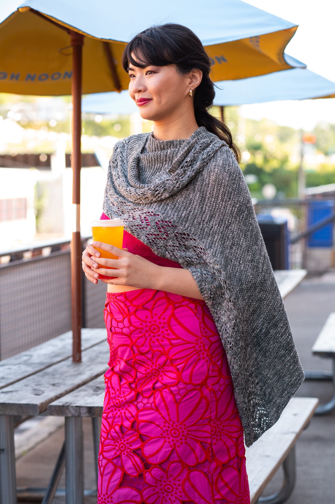 Freden Shawl in Berroco Tillie - Downloadable PDF