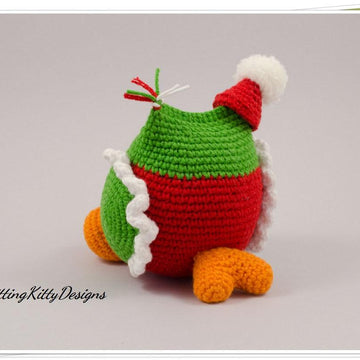 Amigurumi Christmas Owl