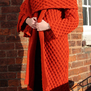 Honeycomb Coat and Shawl