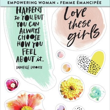 The Happy Planner Stickers 5/Sheets - Empowering Women