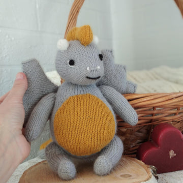 Dragon knitting pattern