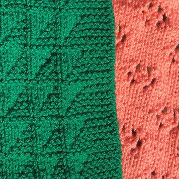 Two Infant Car Seat Blankets to Knit