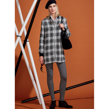 Vogue Misses' Lined Zip Jacket, Knit Tunic, Leggings, and Pants V9275 - Sewing Pattern