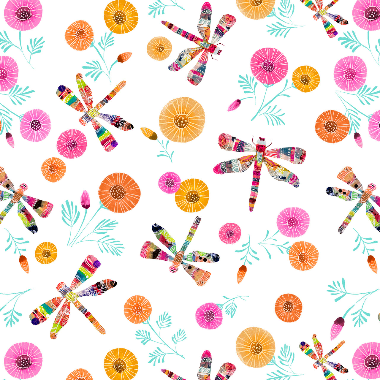 P&B Textiles Garden Flight - PBGFLI4748MU