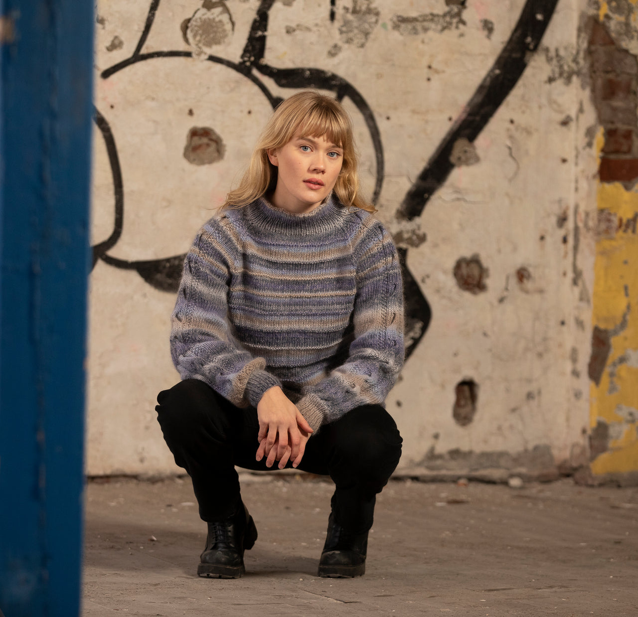 Amy Sweater in Viking of Norway Nordlys and Kid Silk - UK-2205-1 - Downloadable PDF