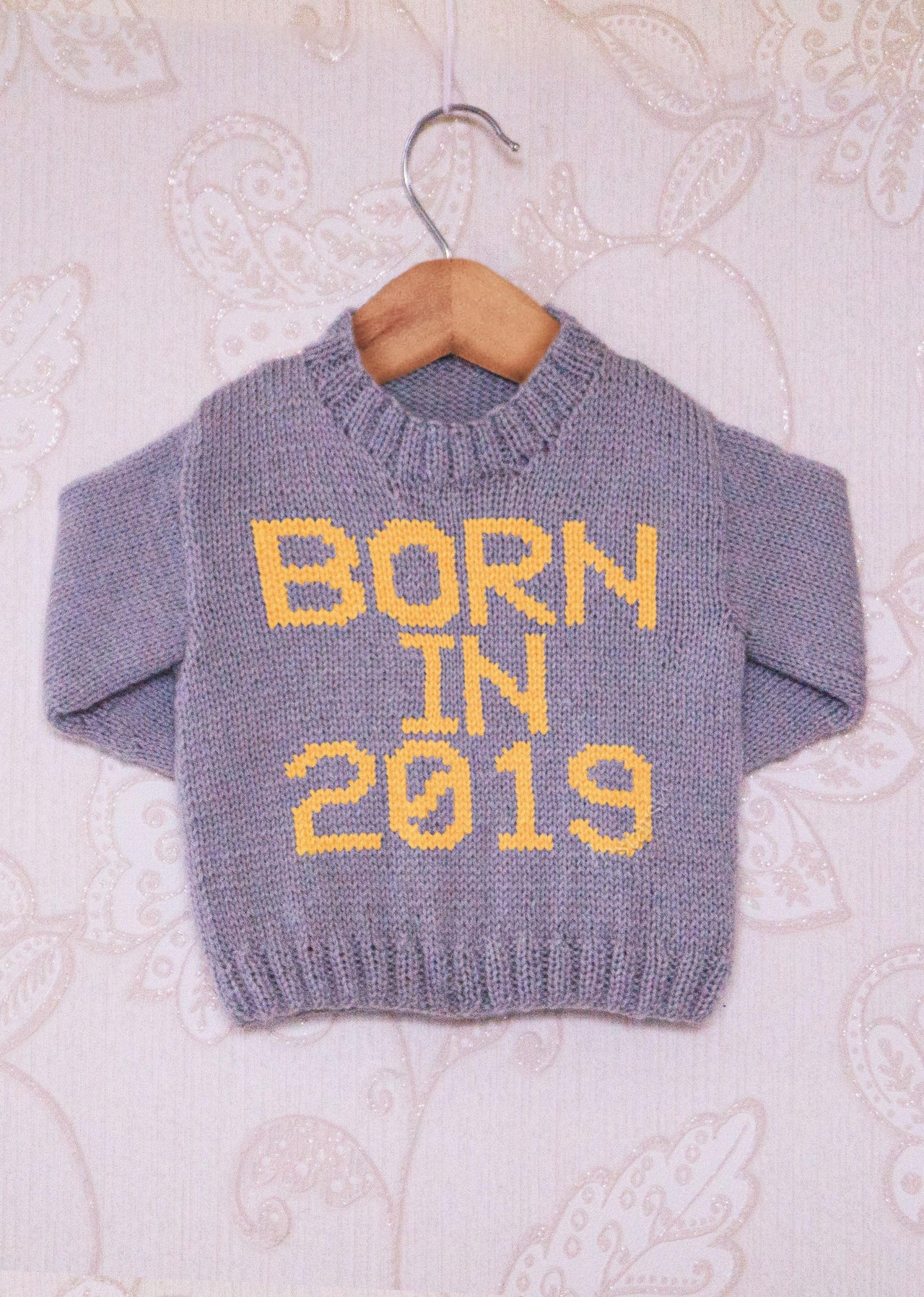 Intarsia - Born in 2019 - Childrens Sweater