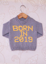 Intarsia - Born in 2019 - Childrens Sweater