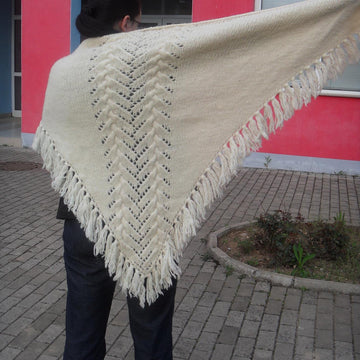 Shawl fish bone